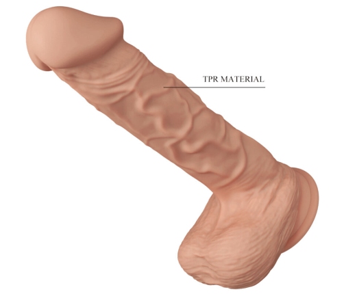 BAILE - BEAUTIFUL ENCOUNTER BERGRISI FLEXIBLE REALISTIC DILDO 26 CM NATURAL