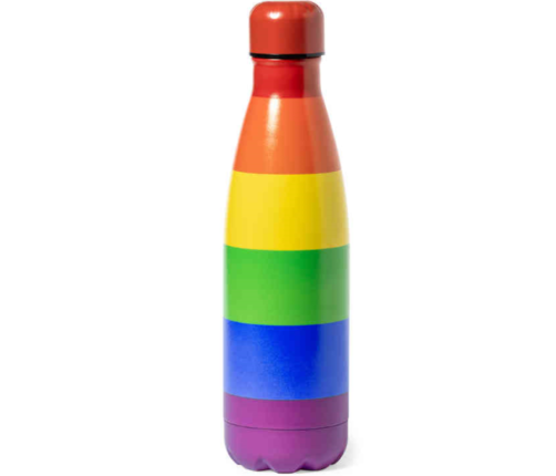 PRIDE - METALLIC HOT WATER HEATER WITH THE LGBT FLAG