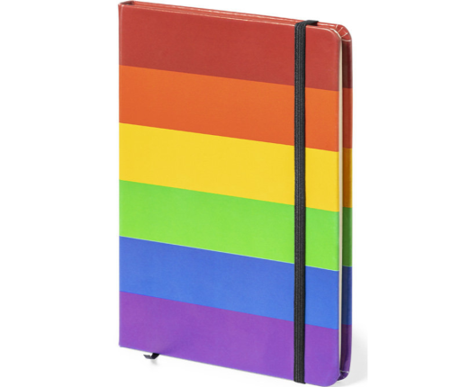 PRIDE - LGBT FLAG NOTEBOOK 15 x 21