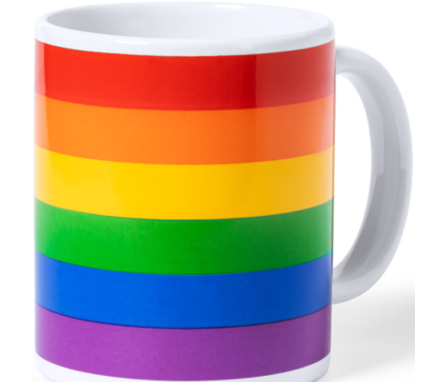PRIDE - LGBT FLAG CUP IN INDIVIDUAL BOX KRAFT /en/pt/en/fr/it/