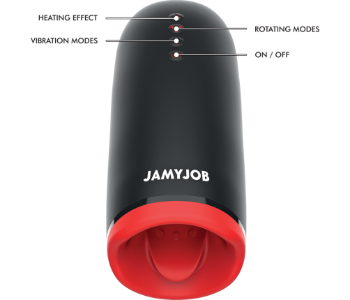 JAMYJOB - SPIN-X HEATING AND ROTATION MASTURBATOR