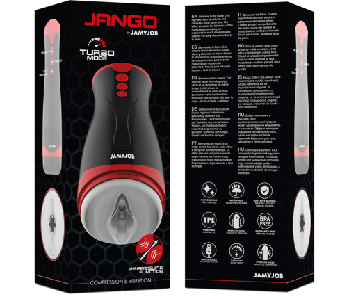 JAMYJOB - JANGO COMPRESSION AND VIBRATION MASTURBATOR