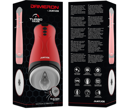 JAMYJOB - DAMERON SUCTION AND VIBRATION MASTURBATOR