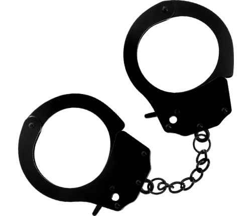 DARKNESS - METAL HANDCUFFS FOR BLACK HANDS