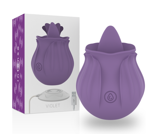 INTENSE - VIOLET CL TORIS STIMULATOR 10 VIBRATIONS LILAC