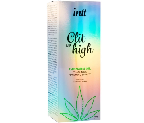 INTT RELEASES - CLIT ME HIGH CANNABIS OIL 15 ML