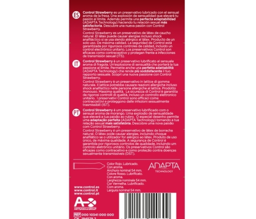 CONTROL - ADAPTS STRAWBERRY 12 UNITS