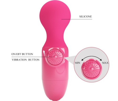 PRETTY LOVE - MAGENTA MINI PERSONAL MASSAGER