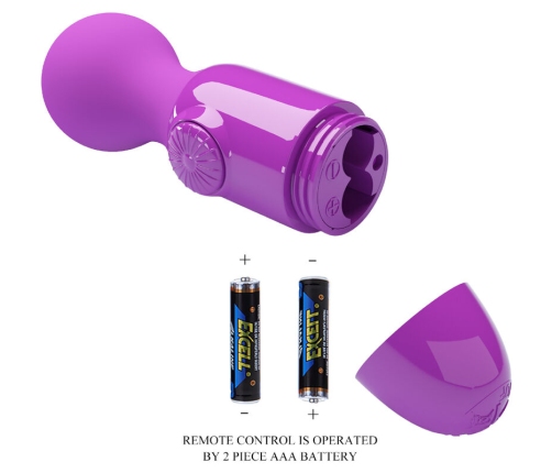 PRETTY LOVE - MINI MASAJEADOR PERSONAL MORADO