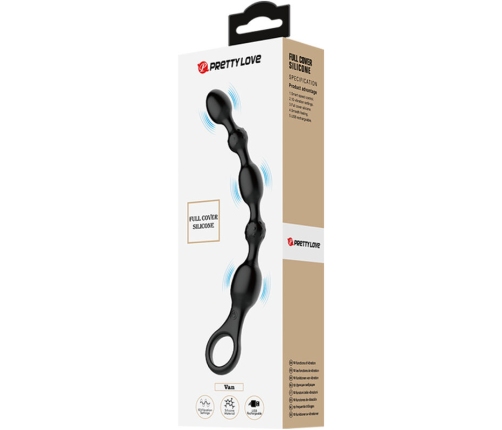 PRETTY LOVE - VAN BOLAS ANALES 10 VIBRACIONES RECARGABLE SILICONA