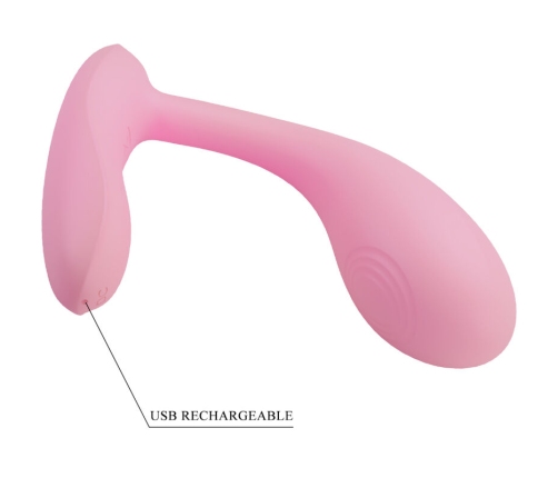 PRETTY LOVE - BAIRD G-SPOT 12 VIBRATIONS RECHARGEABLE PINK APP