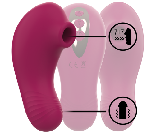 RITHUAL - SHUSHU PRO POCKET CLITORIS STIMULATOR 2 POWERFUL ORCHID MOTORS