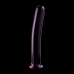 NEBULA SERIES BY IBIZA - MODEL 8 DILDO BOROSILICATE GLASS PINK 14.5 CM -O- 2 CM