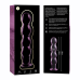 NEBULA SERIES BY IBIZA - MODEL 10 DILDO BOROSILICATE GLASS PINK 16.5 CM -O- 3.5 CM