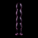 NEBULA SERIES BY IBIZA - MODEL 10 DILDO BOROSILICATE GLASS PINK 16.5 CM -O- 3.5 CM
