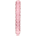 NEBULA SERIES BY IBIZA - MODEL 15 DILDO BOROSILICATE GLASS PINK 18.5 CM -O- 3 CM