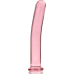 NEBULA SERIES BY IBIZA - MODEL 17 DILDO BOROSILICATE GLASS PINK 18.5 CM -O- 3 CM