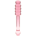 NEBULA SERIES BY IBIZA - MODEL 20 DILDO BOROSILICATE GLASS PINK 20.5 CM -O- 3 CM