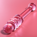 NEBULA SERIES BY IBIZA - MODEL 20 DILDO BOROSILICATE GLASS PINK 20.5 CM -O- 3 CM