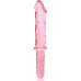NEBULA SERIES BY IBIZA - MODEL 24 DILDO BOROSILICATE GLASS PINK 28.5 CM -O- 5 CM