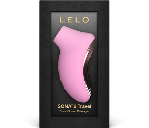 LELO - SONA 2 TRAVEL MASAJEADOR SÓNICO DE CLÍTORIS ROSA