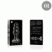 NEBULA SERIES BY IBIZA - MODEL 1 ANAL PLUG BOROSILICATE GLASS CLEAR 10.5 CM -O- 3 CM
