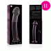 NEBULA SERIES BY IBIZA - MODEL 11 DILDO BOROSILICATE GLASS PINK 16 CM -O- 3 CM