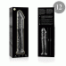 NEBULA SERIES BY IBIZA - MODEL 12 DILDO BOROSILICATE GLASS CLEAR 17 CM -O- 3.5 CM