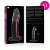 NEBULA SERIES BY IBIZA - MODEL 19 DILDO BOROSILICATE GLASS PINK 18.5 CM -O- 4 CM