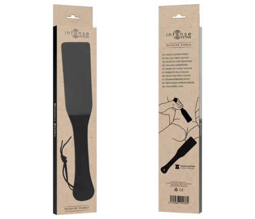INTENSE - FETISH VEGAN LEATHER PADDLE