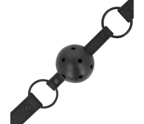 INTENSE - FETISH VEGAN LEATHER BALL GAG
