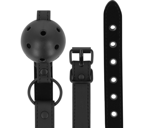 INTENSE - FETISH VEGAN LEATHER BALL GAG