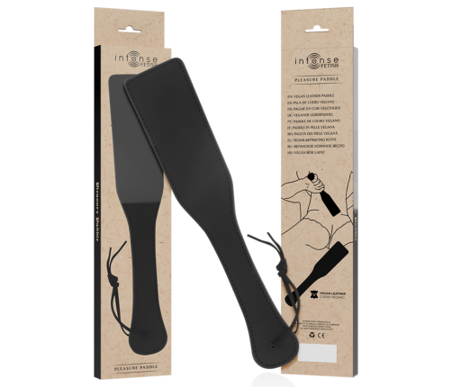 INTENSE - FETISH VEGAN LEATHER PADDLE