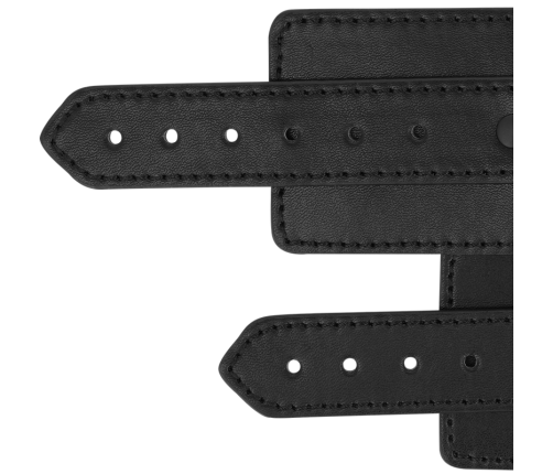 INTENSE - FETISH VEGAN LEATHER HANDCUFFS