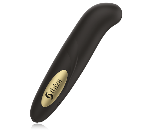 IBIZA - CLIT STIMULATOR USB CHARGER 10 VIBRATION MODES GOLDEN 13 X 2,9