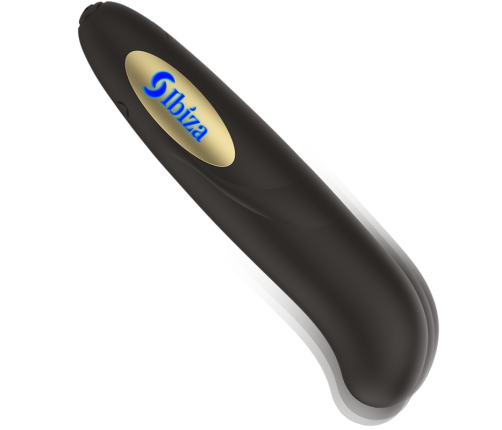 IBIZA - CLIT STIMULATOR USB CHARGER 10 VIBRATION MODES GOLDEN 13 X 2,9