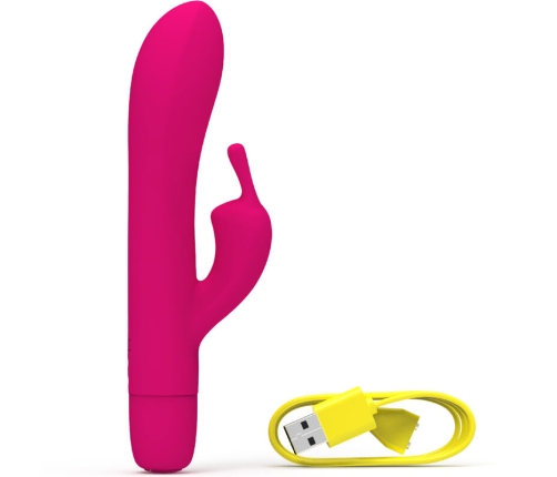 B SWISH - BWILD BUNNY INFINITE CLASSIC RECHARGEABLE VIBRATOR PINK SILICONE