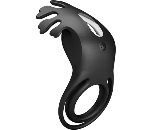 PRETTY LOVE - RUBEN VIBRATOR RING 7 VIBRATIONS BLACK SILICONE