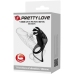 PRETTY LOVE - RUBEN VIBRATOR RING 7 VIBRATIONS BLACK SILICONE