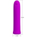 PRETTY LOVE - CURTIS MINI VIBRADOR SUPER POWER 12 VIBRACIONES SILICONA VIOLETA
