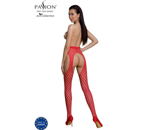 PASSION - ECO COLLECTION BODYSTOCKING ECO S003 RED