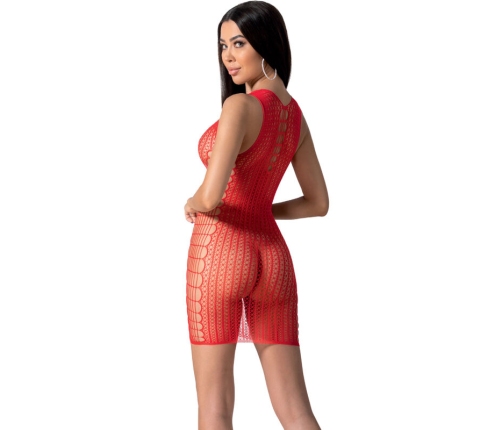 PASSION - BS097 RED BODYSTOCKING ONE SIZE