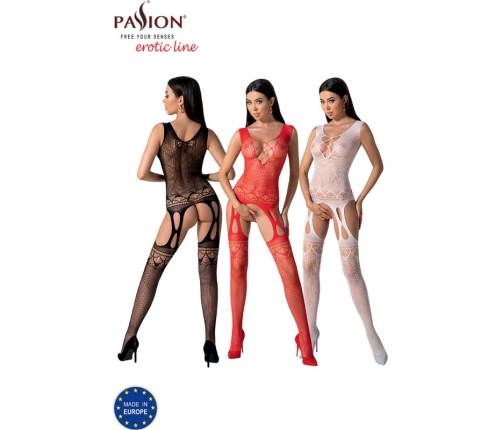 PASSION - BS099 BLACK BODYSTOCKING ONE SIZE