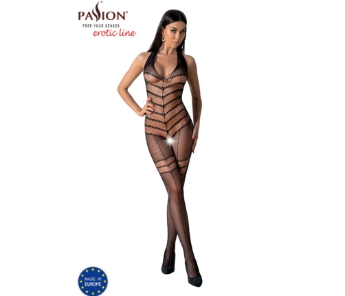 PASSION - BS100 BODYSTOCKING BLACK ONE SIZE