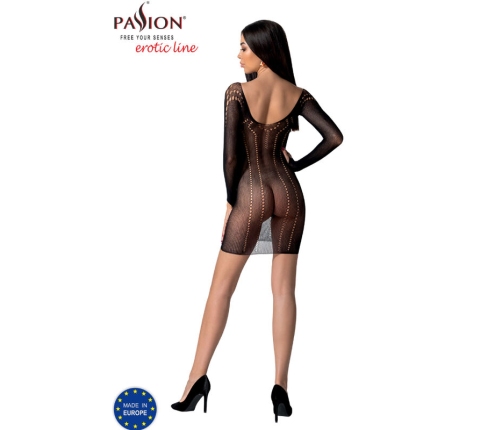 PASSION - BS101 BODYSTOCKING BLACK ONE SIZE