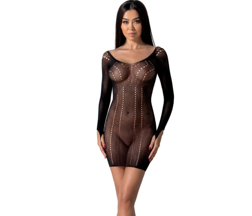 PASSION - BS101 BODYSTOCKING BLACK ONE SIZE