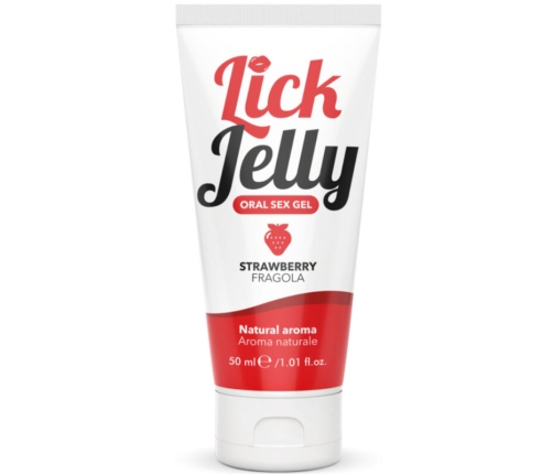 INTIMATELINE - LICK JELLY STRAWBERRY LUBRICANT 50 ML
