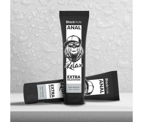 BLACK HOLE - WATER BASE GEL ANAL DILATION 150 ML
