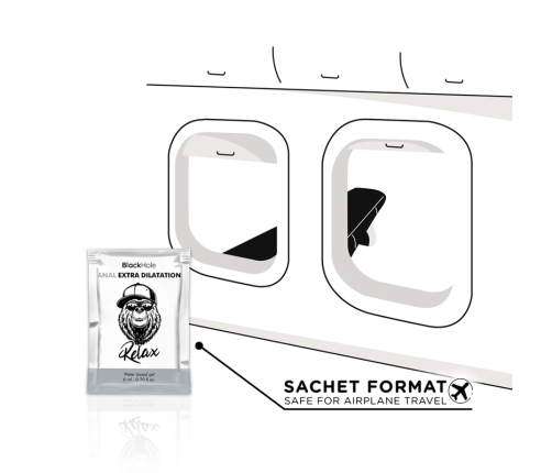 BLACK HOLE - WATER BASED GEL EXTRA DILATATION 6 ML SINGLE DOSE