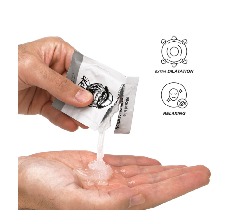 BLACK HOLE - WATER BASED GEL EXTRA DILATATION 6 ML SINGLE DOSE